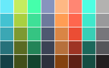 Colors in the Modern Palette
